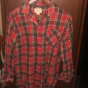 Red plaid Ralph Lauren by Denim & supply Medium